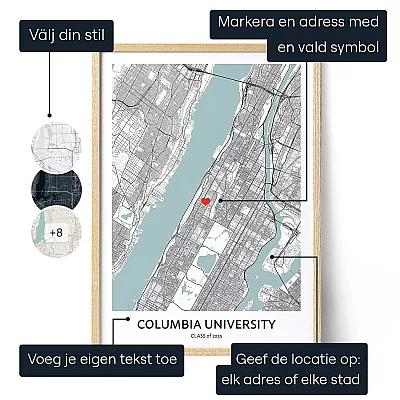 Examenskarta — personlig present till honom