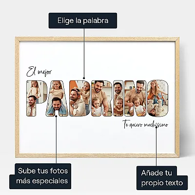 Fotocollage para Padrino
