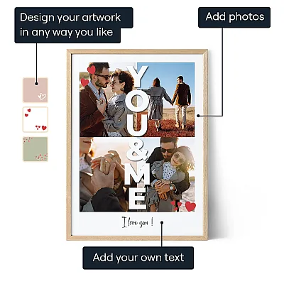 You and Me Photo Collage