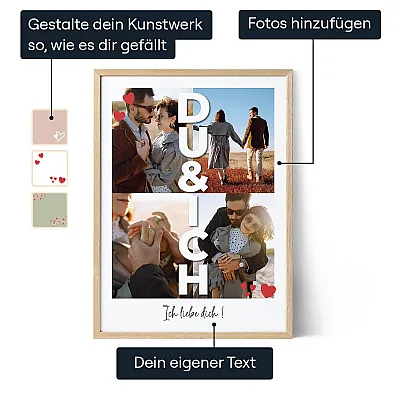 Du und Ich Fotocollage