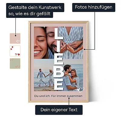 Liebe Fotocollage