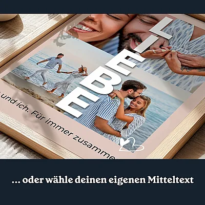 Liebe Fotocollage