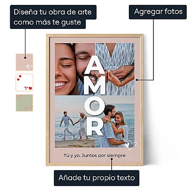 Collage de Fotos Amor