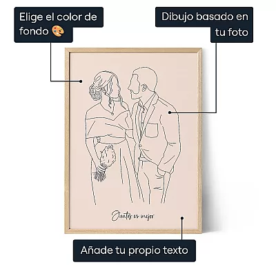 Arte lineal de aniversario 3