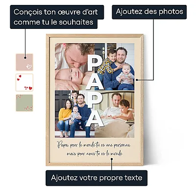 Papa Photo Collage