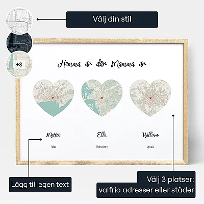 Kartor för mammor på distans 3