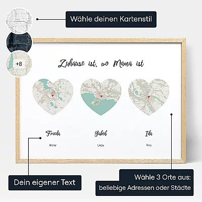 Mutterkarte für weite Distanzen 3