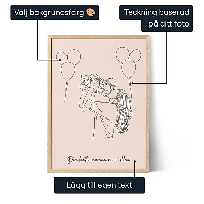 Moder Linjekonst 3