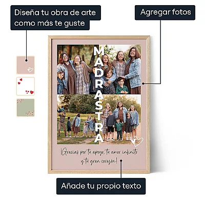 Madrastra Collage de fotos