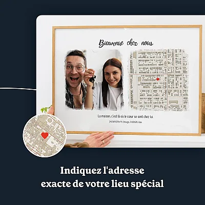 Nous avons dit Oui à l’adresse – Carte avec photo 5