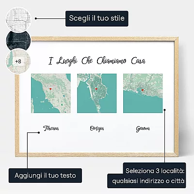 I Luoghi Che Chiamiamo Casa — stampa artistica personalizzata