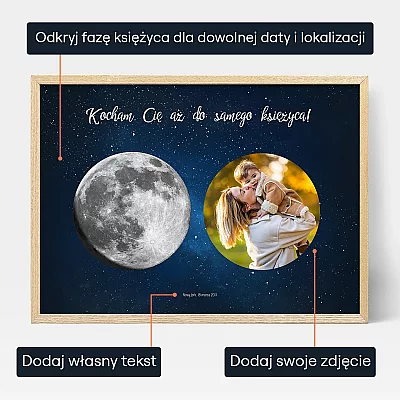Wyjątkowy Księżyc Mamy ze Zdjęciem 3