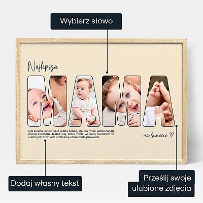 Najlepsza Mama na swiecie-Fotokolaz