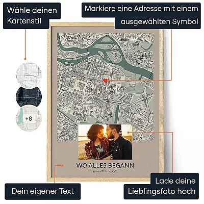 Wo alles begann – Karte mit Foto 3