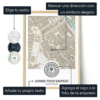Mapa personalizado con la ubicación del negocio 3