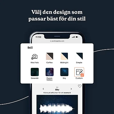 Jag älskar dig pappa-ljudvågskonst 4