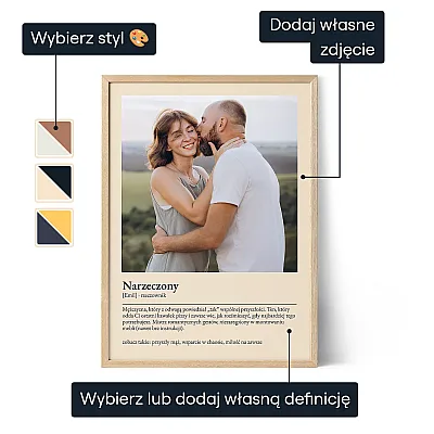 Narzeczony – Plakat z definicją 3