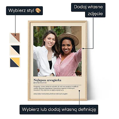 Najlepsza Szwagierka - Plakat z definicją 3
