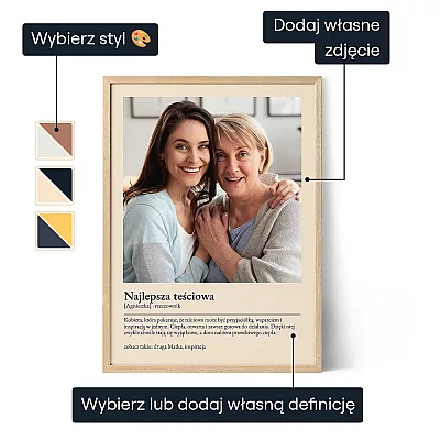 Najlepsza teściowa - Plakat z definicją 3