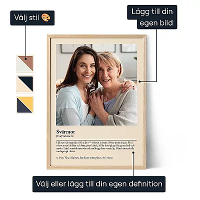 Svärmor definition affisch 3