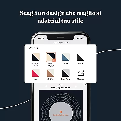 Poster commemorativo con testo canzone 4