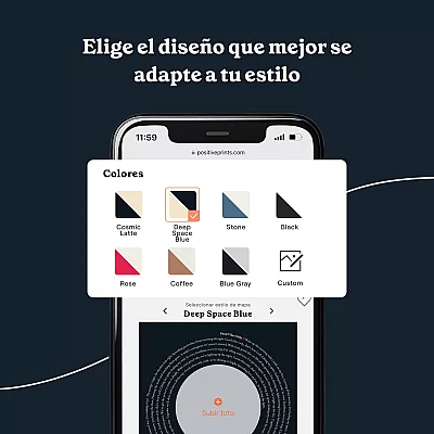Póster conmemorativo con letra de canción 4