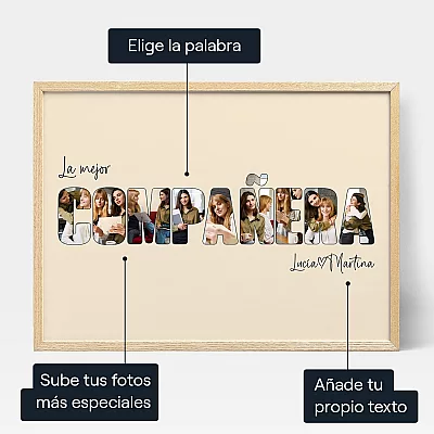 ES_3_La mejor compañera – Collage de letras