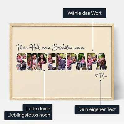 DE_01_Superpapa - Buchstaben Collage