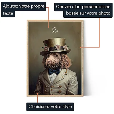 Portrait Royal de Chien