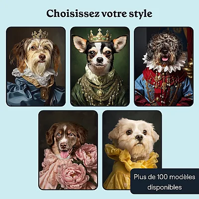 Portrait Royal de Chien