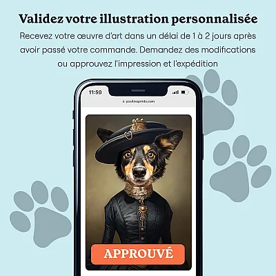 Portrait Royal de Chien