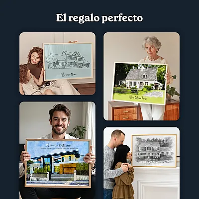 Donde todo comenzó – Retrato personalizado en acuarela