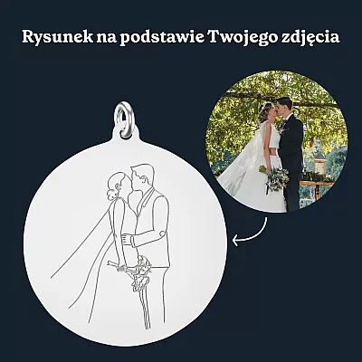 PL_03_Biżuteria Line Art na Ślub