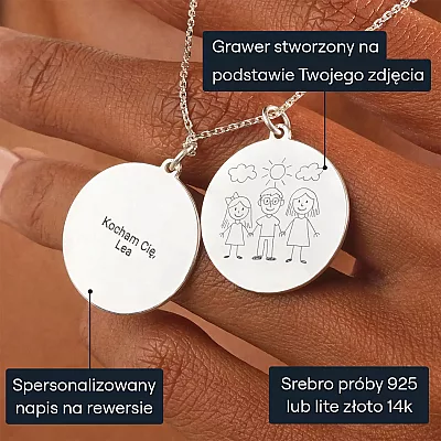 PL_01_Biżuteria z Rysunkiem Dziecięcym