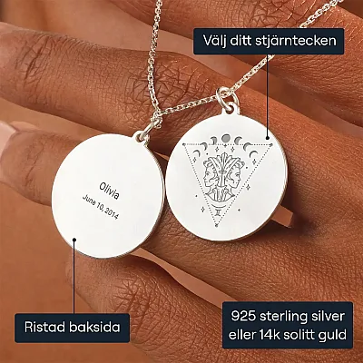 Tvillingarna Stjärntecken – Halsband