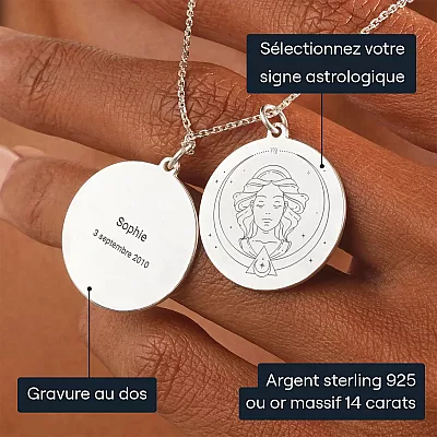 Bijoux Personnalisés du Zodiaque Spirituel