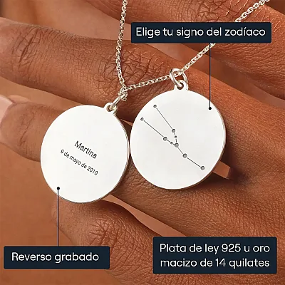 Joyas modernas personalizadas del zodiaco