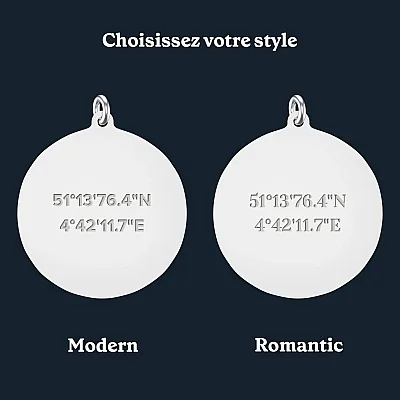Bijoux de Coordonnées Personnalisés (5)
