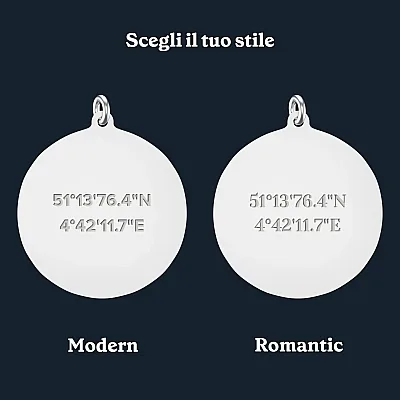 Gioielli Personalizzati delle Coordinate (5)