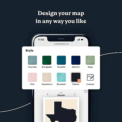 Custom Watercolor Map (4)