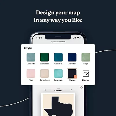 Custom Watercolor Map (4)