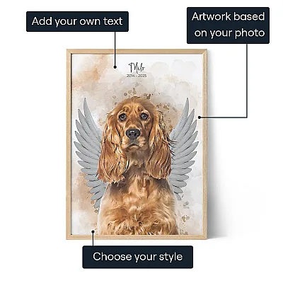 EN_01_Dog Memorial Portrait