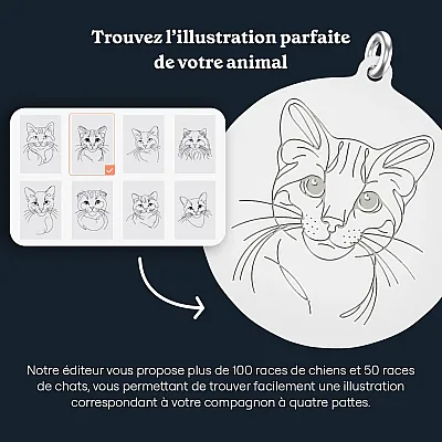 FR_03_Collier Chat en Line Art