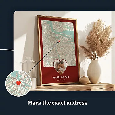 map of where we met