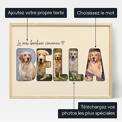 FR_01_Collage Photo en Lettre Chien