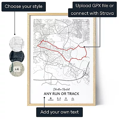 UK_01_Custom Route Map Poster