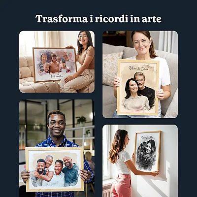 IT_08_Ritratto personalizzato da più foto (Tutte)