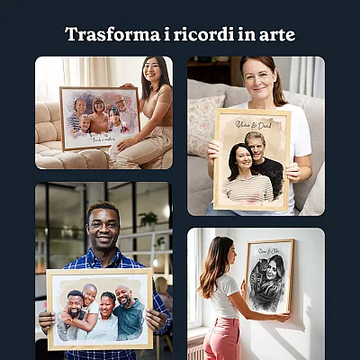 IT_08_Ritratto personalizzato da più foto (Tutte)