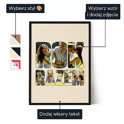 PL_01_Personalizowany kolaż na 1. rocznicę