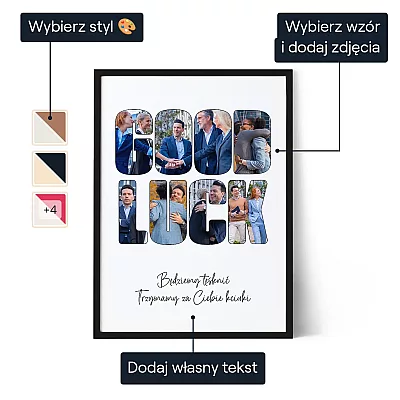 PL_01_XX Personalizowany kolaż na odejście z pracy